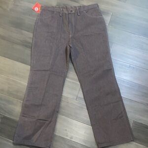 Maverick NWT dead stock 1960’s/ 70’s brown denim straight leg jeans